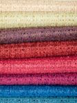 Colored Cotton Stock Photo