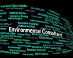 Environmental Consultant Shows Guide Consultation And Environmen Stock Photo