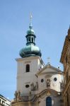 Church Of St Gallus In Prague Stock Photo