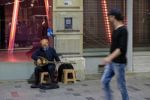 Istanbul, Turkey - May 24 : Busking At Night In Istanbul Turkey On May 24, 2018. Unidentified People Stock Photo