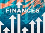 Finances Graph Means Profit Commerce And Figures Stock Photo