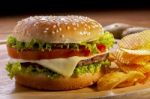 Hamburger Stock Photo