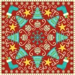 Christmas Pattern Stock Photo