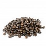Coffee Beans Isolated On White Stock Photo