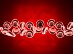  Red Blood Cells With Wain Stock Photo