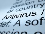 Antivirus Word Stock Photo