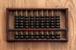 Old Abacus Stock Photo