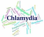 Chlamydia Word Represents Sexually Transmitted Disease And Affli Stock Photo