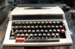 Typewriter Stock Photo