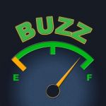 Buzz Gauge Shows Scale Awareness And Exposure Stock Photo