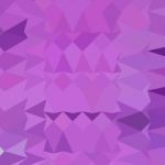 Bright Lavender Abstract Low Polygon Background Stock Photo