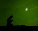 Muslim Praying Stock Photo