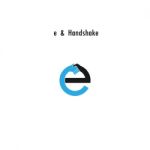 Creative E- Letter Icon Abstract Logo Design  Template Stock Photo