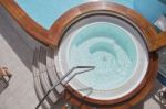 Whirlpool On Deck Stock Photo