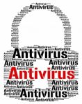 Antivirus Lock Indicates Security Secure And Spyware Stock Photo