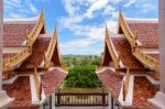 Thai Style Roof Stock Photo
