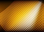 Glitter Lighting Golden Abstract Background Stock Photo