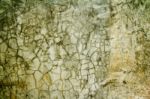 Grunge On Cracked Cement Wall Stock Photo