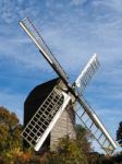 View Of Nutley Windmill In The Ashdown Forest Stock Photo