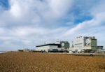 Nuclear Power Station On The Beach At Dungeness Stock Photo