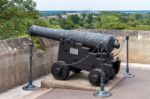 Windsor, Maidenhead & Windsor/uk - July 22 : Ancient Cannon At W Stock Photo