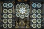 Astronomical Clock In Cathedral Of St Jean In Besancon France Stock Photo