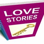 Love Stories Book Gives Tales Of Romantic And Loving Feelings Stock Photo