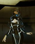 Woman In Futuristic Outfit,fantasy Scifi 3d Illustration Stock Photo