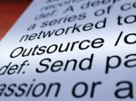 Outsource Definition Stock Photo