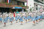 Panama - November 1: Panamanian Independence Day Parade On Novem Stock Photo