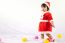 Little Girl With Santa Costume