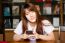 Portrait Of Thai Adult Student University Uniform Beautiful Girl Using Her Smart Phone