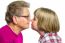 Dutch Grandmother And Grandchild Noses Touching