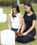 Two Sad Girls At A Grave