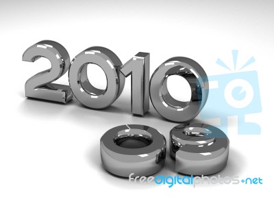 2010 New Year Stock Image