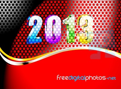 2013 New Year Stock Image