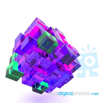 3d Basic Geometric Shapes Stock Image