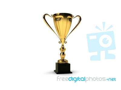 3d Cup Stock Image
