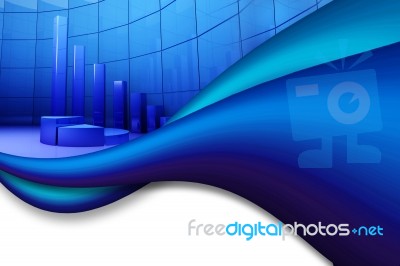 3d Graph Stock Image 3d Graph Stock Image