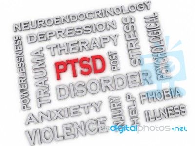 3d Image Ptsd - Posttraumatic Stress Disorder Issues Concept Wor… Stock Image 3d Image Ptsd - Posttraumatic Stress Disorder Issues Concept Wor… Stock Image
