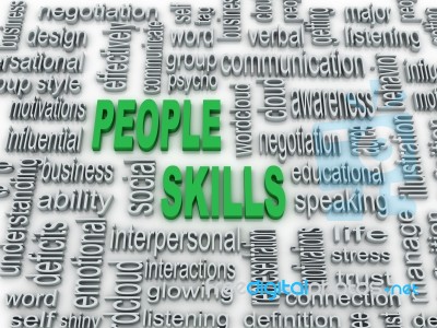 3d Imagen, Background Concept Wordcloud Illustration Of People S… Stock Image