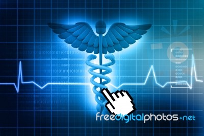 3d Medical Logo Stock Image
