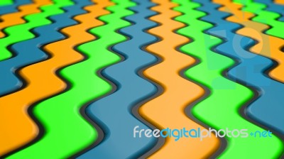 3d Rendering. Abstract Background And Colors Stock Image