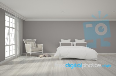 3d Rendering Interior Scene Stock Image