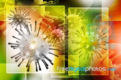 3d Virus Stock Image 3d Virus Stock Image