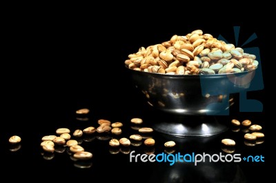 A Bunch Of Beans Stock Photo