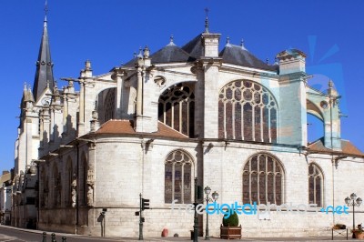 A Church With Its Bell Tower Stock Photo