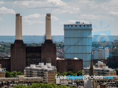 A View From Westminster Cathedral Stock Photo