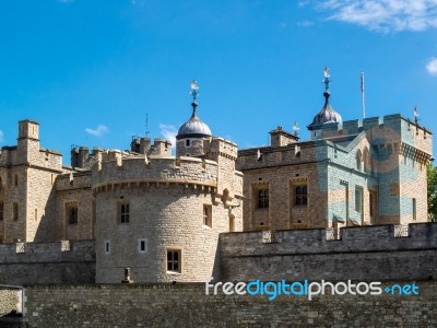 A View Of The Tower In London Stock Photo