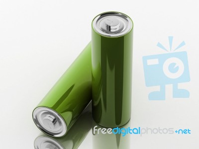 AA Battery Stock Image